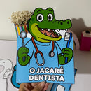 Luva - O Jacaré Dentista - ensinando higiene bucal de forma lúdica, divertida e musical!!