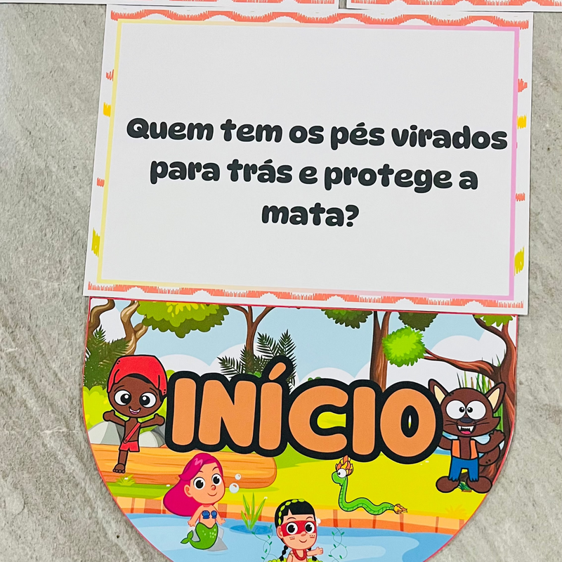 Amarelinha do Folclore – Brincar e Aprender com Cultura Brasileira!