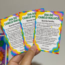 Painel Colorido + convites temáticos – Dia do Cabelo Maluco!!