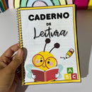 Caderno de Leitura – Primeiros Passos para Ler com Encanto! 26 frases curtas.