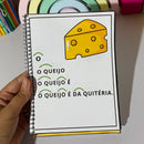 Caderno de Leitura – Primeiros Passos para Ler com Encanto! 26 frases curtas.