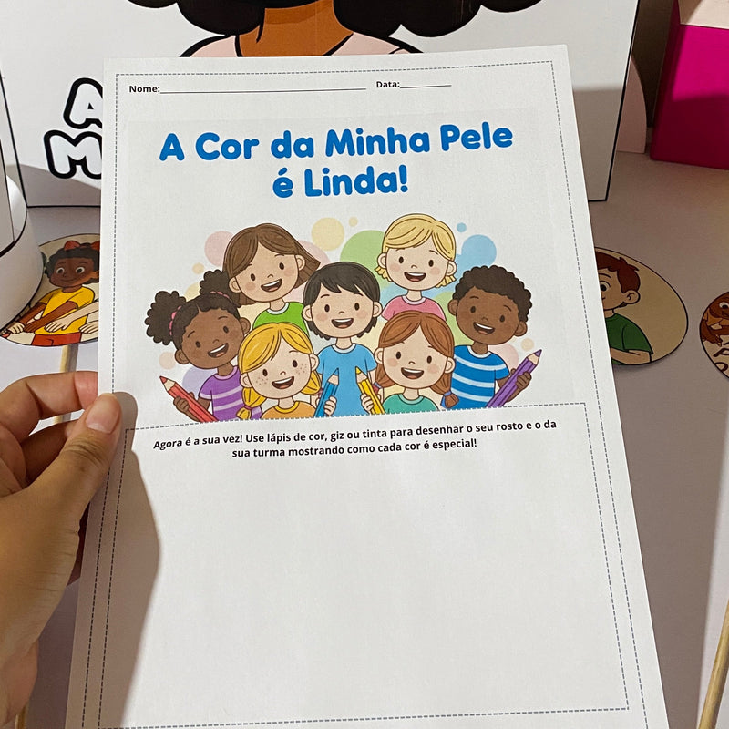 Luva da História – As cores que moram em nós!