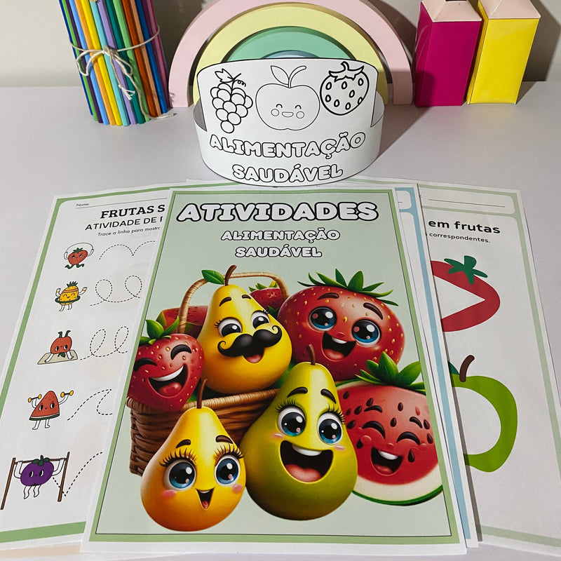 Atividades Alimentação Saudável – Aprender Brincando!
