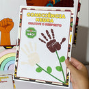 Kit Consciência Negra – “Respeito não tem cor, tem consciência!” - Painel + atividade.