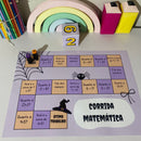 🎃 Corrida Matemática – Tema Halloween 👻