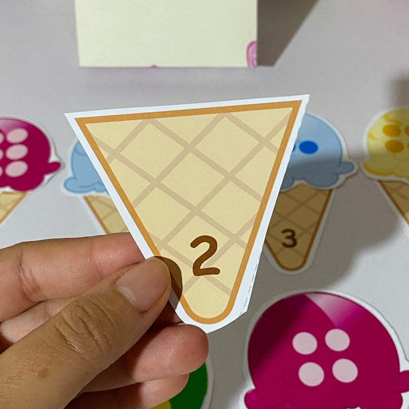 Atividade “Pareamento com Sorvete” – Diversão que Desenvolve!