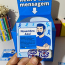 Caixa Novembro Azul – Conscientização com Significado 💙