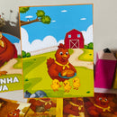 Luva - A Galinha Ruiva – História, Valores e Diversão em um Só Material!