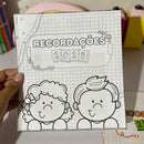 Livro de Recordações 2025 – Uma lembrança para guardar no coração! 5 páginas temáticas + coroa..