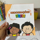 Livro de Recordações 2025 – Uma lembrança para guardar no coração! 5 páginas temáticas + coroa..