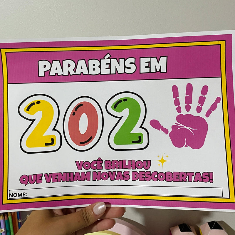 Carimbo das Mãos – Encerramento Escolar 2025