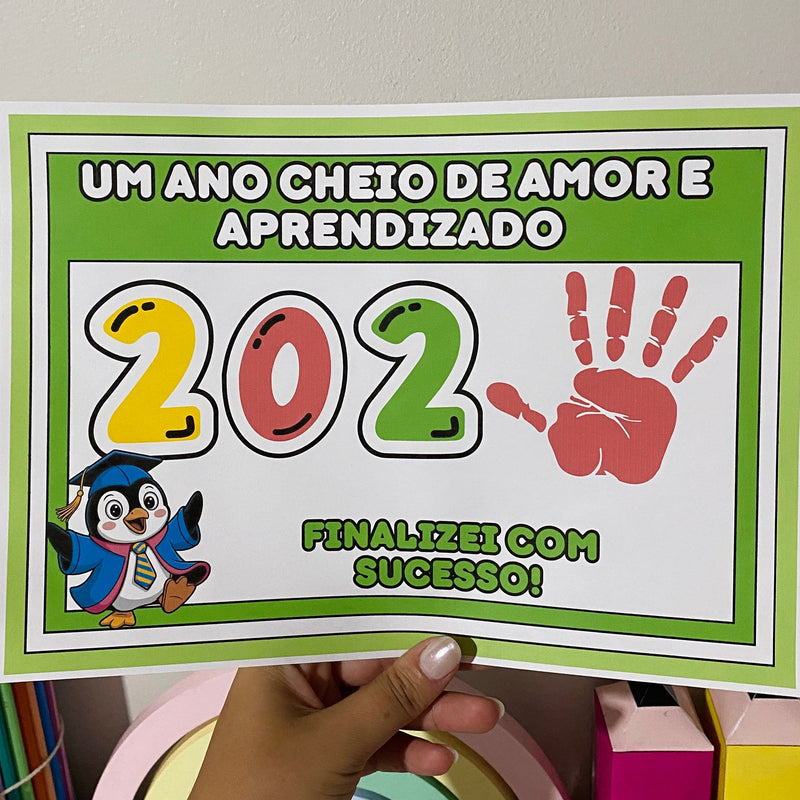 Carimbo das Mãos – Encerramento Escolar 2025