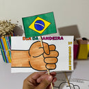 Atividade Interativa para montar e colorir  – Dia da Bandeira  (19 de novembro)