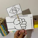 Atividade Interativa para montar e colorir  – Dia da Bandeira  (19 de novembro)