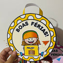 Bolsinhas Boas Férias! – Lembrancinha de Encerramento - 6 modelinhos