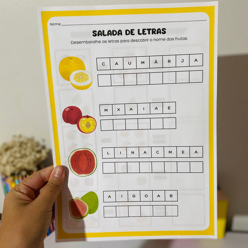 Atividades diagnósticas - educação infantil / 1º ano
