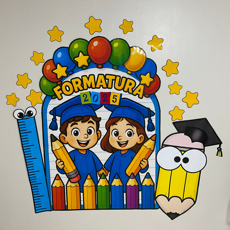 Painel de Formatura 2025 — Um Cenário para Sorrisos, Fotos e Memórias! ✨🎓