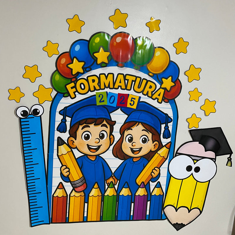 Painel de Formatura 2025 — Um Cenário para Sorrisos, Fotos e Memórias! ✨🎓