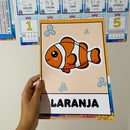 Kit Sala – Fundo do Mar - 124 páginas -  Transforme sua sala em um verdadeiro mergulho encantado!