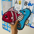 Kit Sala – Fundo do Mar - 124 páginas -  Transforme sua sala em um verdadeiro mergulho encantado!