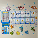 Kit Sala – Fundo do Mar - 124 páginas -  Transforme sua sala em um verdadeiro mergulho encantado!