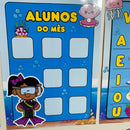 Kit Sala – Fundo do Mar - 124 páginas -  Transforme sua sala em um verdadeiro mergulho encantado!