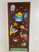 Kit Sala – Fundo do Mar - 124 páginas -  Transforme sua sala em um verdadeiro mergulho encantado!