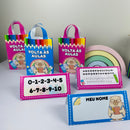 Mini Kit Volta às Aulas – Acolhimento e Organização - tema capivara