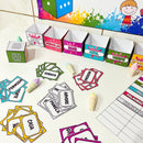 Dado da Leitura - 60 palavras - Disponível em letra bastão maiúscula ou minúscula.