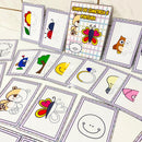 14 Cards de Simetria e  14 Cards de Pintura