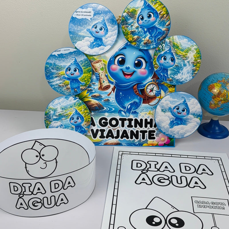 Luva de História – A Gotinha Viajante