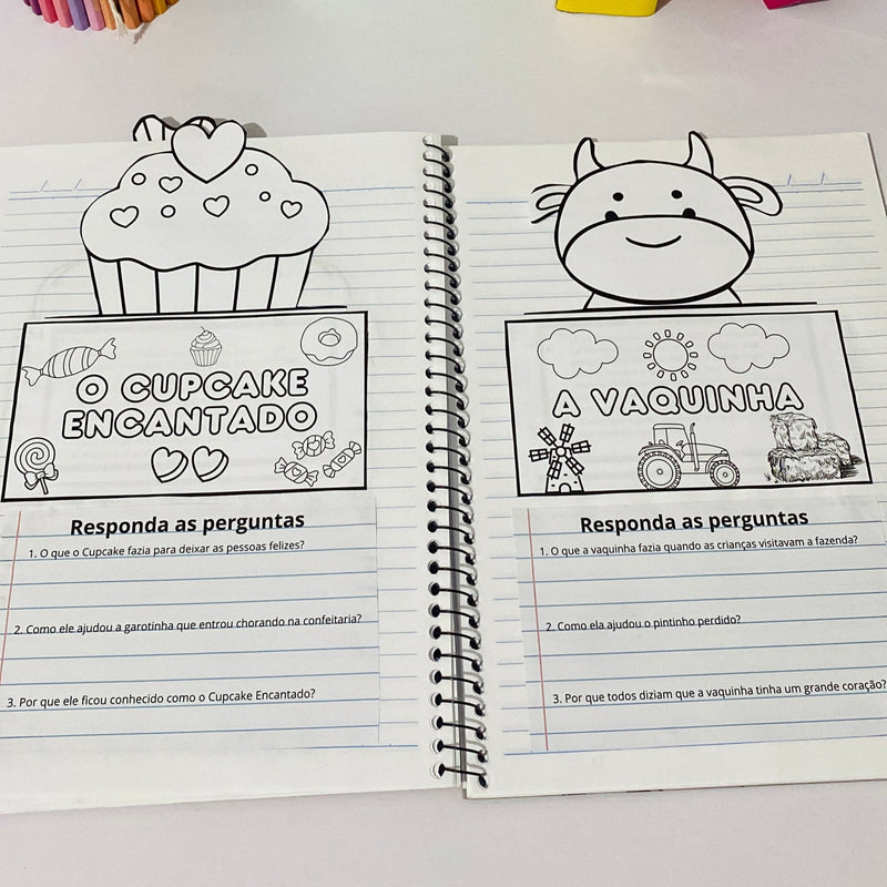 Texto Interativo – Pequenos Contos com Atividades de Interpretação