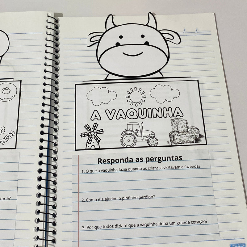 Texto Interativo – Pequenos Contos com Atividades de Interpretação