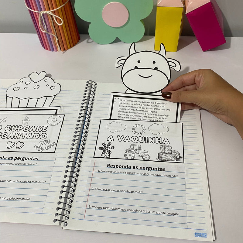 Texto Interativo – Pequenos Contos com Atividades de Interpretação