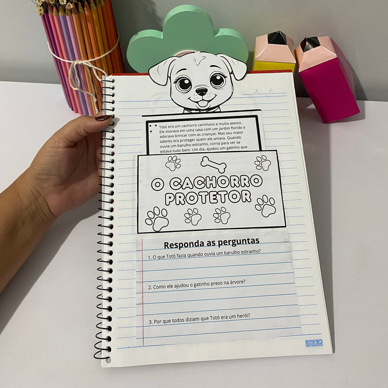 Texto Interativo – Pequenos Contos com Atividades de Interpretação