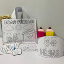 Mini Kit Férias – Sacola Criativa para Levar para Casa