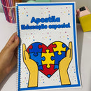 Apostila de Atividades para Educação Especial - 48 páginas - atividades de percepção visual, coordenação motora, linguagem e muito mais!