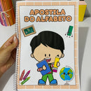 Apostila do Alfabeto - Cada página trabalha uma letra com atividades claras e objetivas!