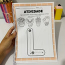 Apostila do Alfabeto - Cada página trabalha uma letra com atividades claras e objetivas!
