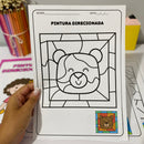 Atividade: Pintura Direcionada (5 desenhos)