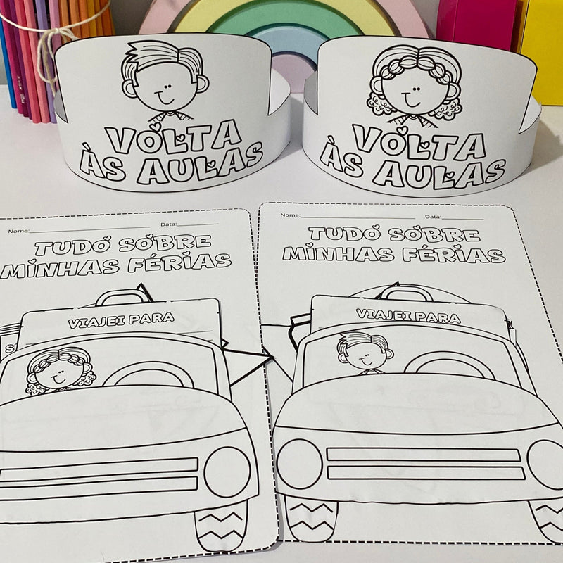 Atividade Interativa: Tudo Sobre Minhas Férias