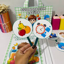 Sacola criativa - Cuidado com a saúde: Ensine bons hábitos de forma leve, divertida e significativa!