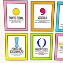 Painel Sinais de Pontuação – 10 sinais - Gramática de Forma Visual e Divertida