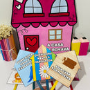 Sacola - A casa que rimava - Versão ilustrada do poema “A Casa que Rimava”, criada para desenvolver a consciência fonológica de forma leve e divertida!