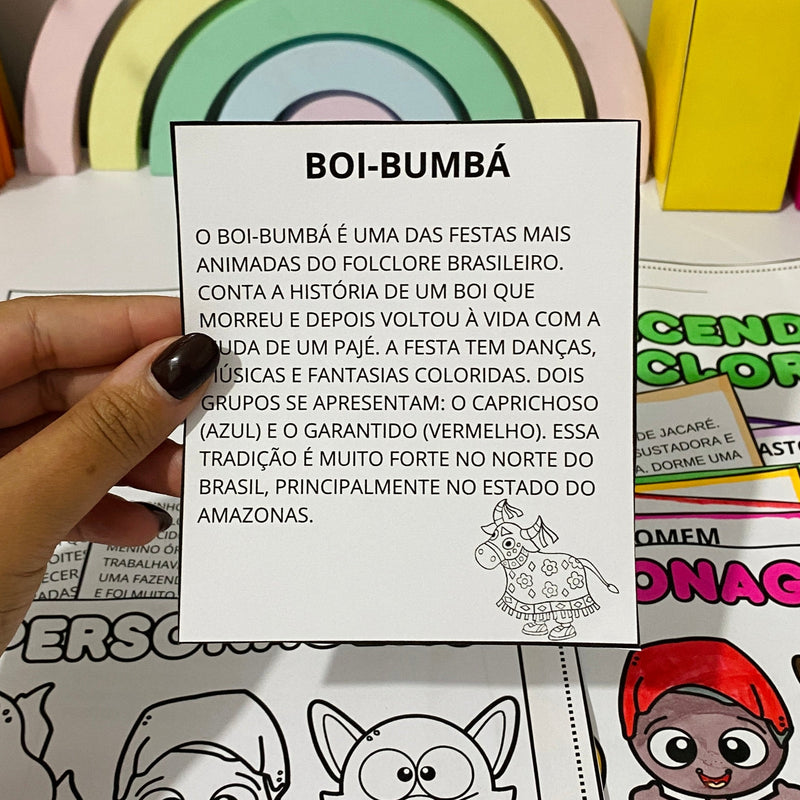 Personagens do Folclore Brasileiro – Leitura e Cultura na Sala de Aula.