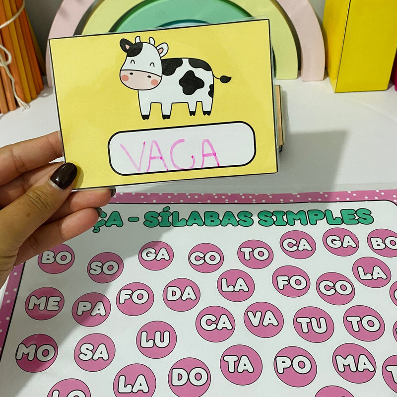 Caça as Sílabas Simples e Complexas – Aprender sílabas nunca foi tão simples e envolvente!