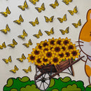 Painel + Cartão Porta-Bis Setembro Amarelo - 95x95 cm