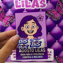 Painel - Agosto Lilás –  Mais do que uma atividade, é um momento de conversa e acolhimento💜