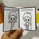 Mini Livro de Colorir – Folclore Brasileiro