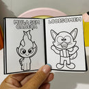 Mini Livro de Colorir – Folclore Brasileiro